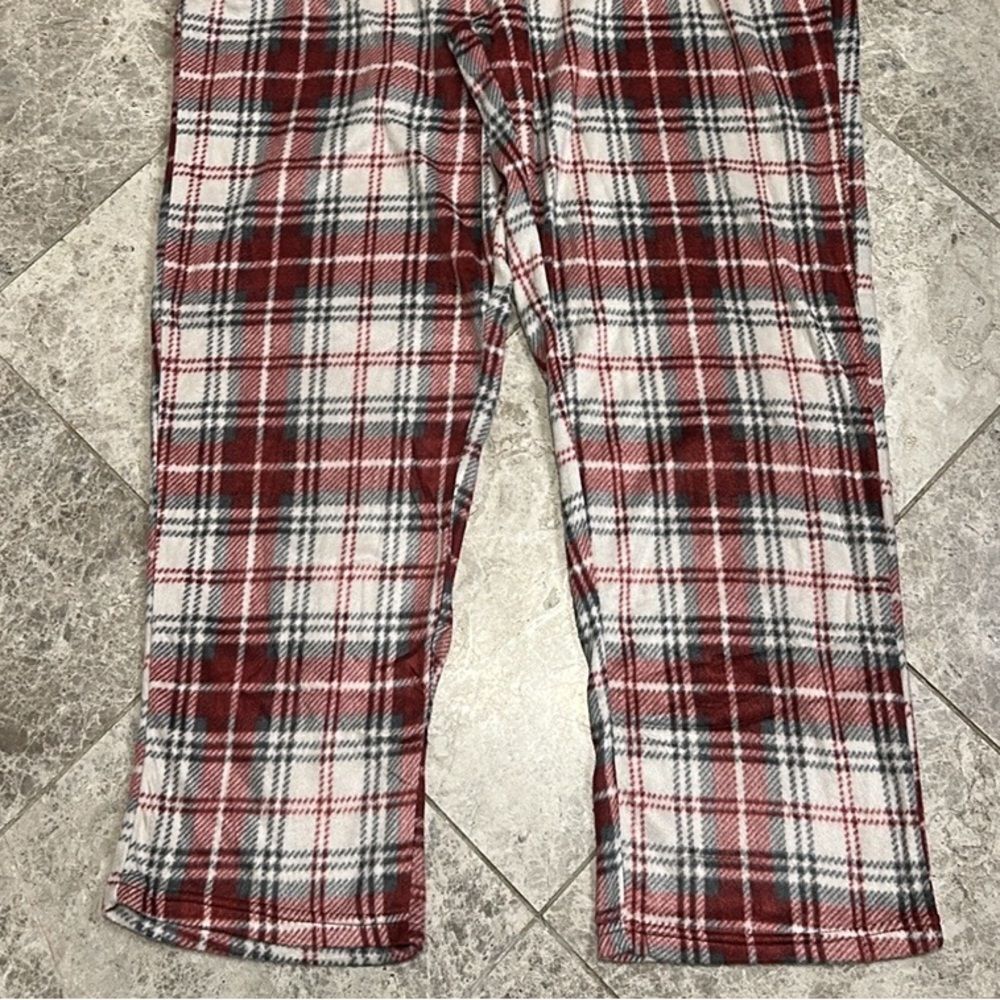 Cuddl Duds Winter Plaid Fleece PJ Pajama Lounge Pant NEW Size XXL - Picture 4 of 10